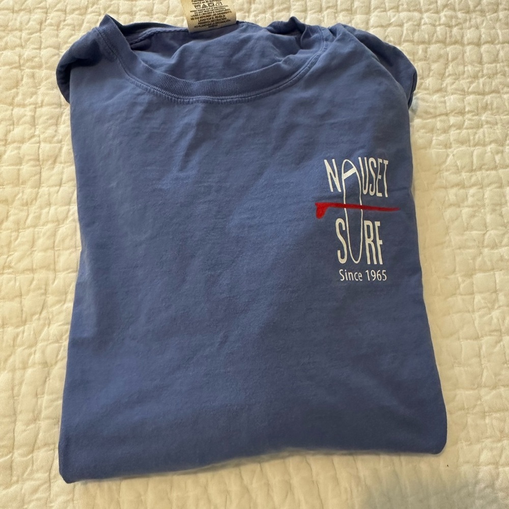Blue nauset surf long sleeve Shirt